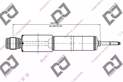 Амортизатор DJ PARTS DS1297GT